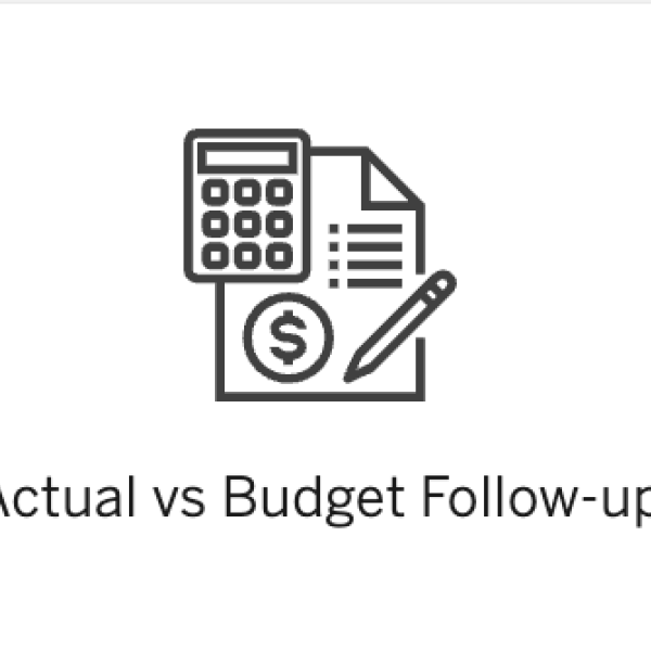thumbnail: Actual vs Budget Follow-up